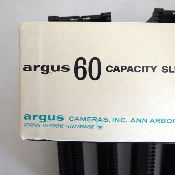 VINTAGE 35mm ARGUS SLIDE PROJECTOR TRAY MAGAZINE SPILL PROOF LOT OF 3 - Picture 9 of 13